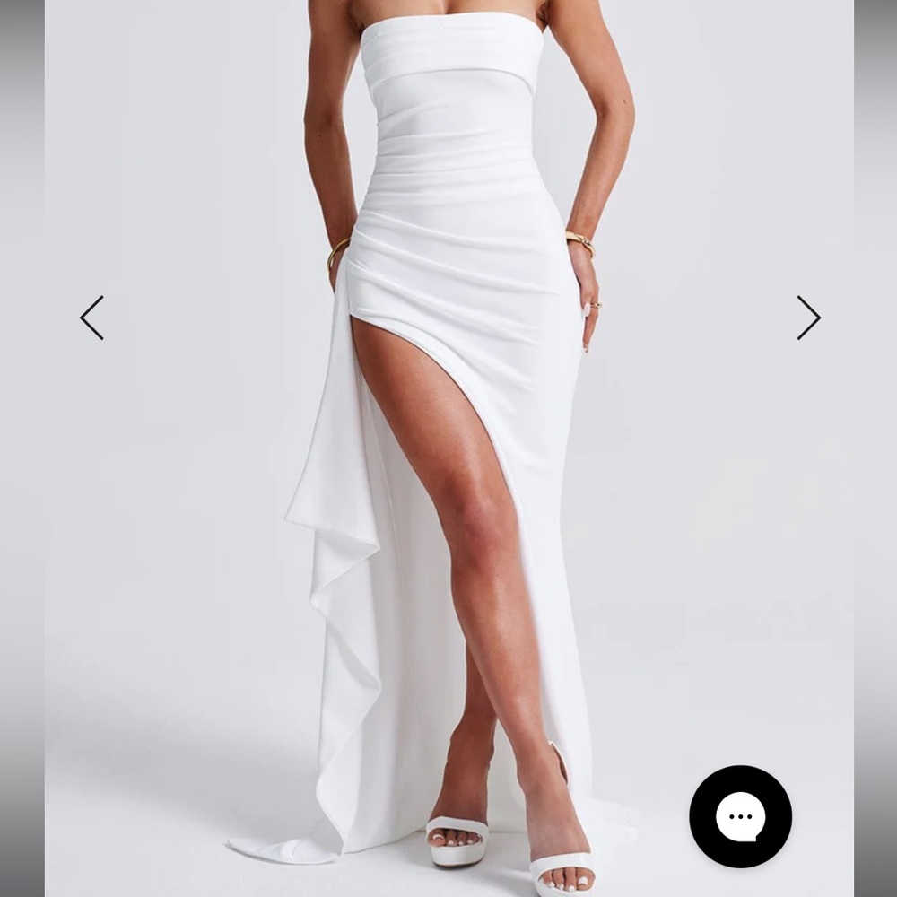 BABYBOO Zafira Maxi Dress - White